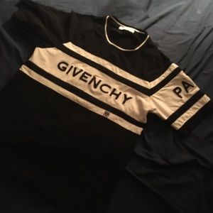 Authentic Givenchy white/black t shirt